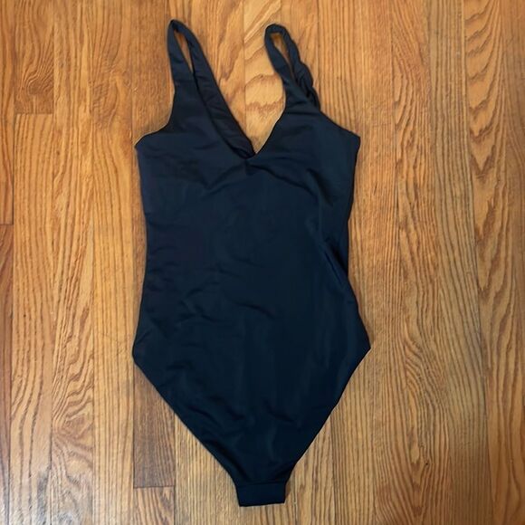 Andie The Bonita One Piece swimsuit black size Small NWT - Picture 5 of 8